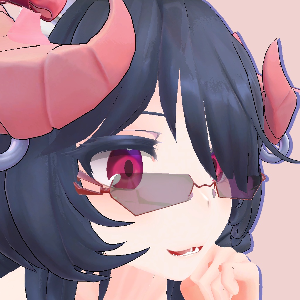 「3Dモデル」justエーワメガネ 「眼鏡」