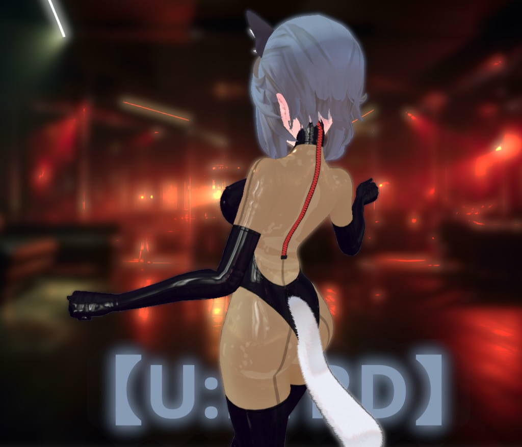 【VRC】QuQu Uのラバーレオタード【テクスチャ/マテリアル】