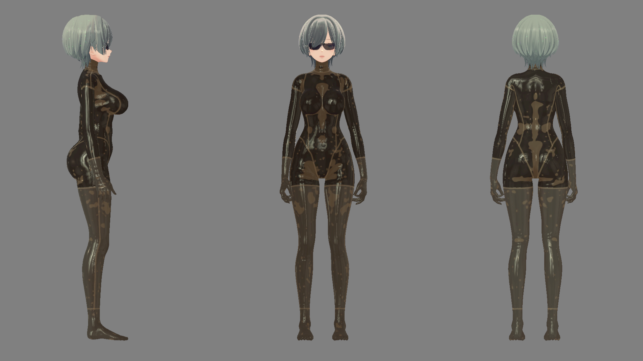 [VRC]森羅型ラバースーツ[MaterialSet] - VRLIFE STORE - BOOTH