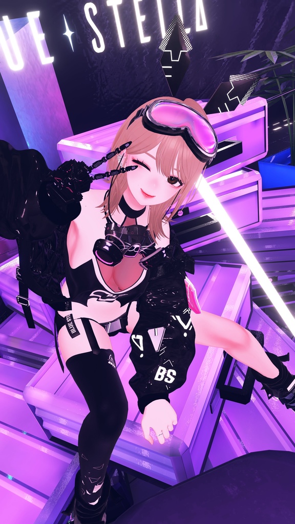 RabbitGear:Voltage 25アバター対応 #BLUESTELLA