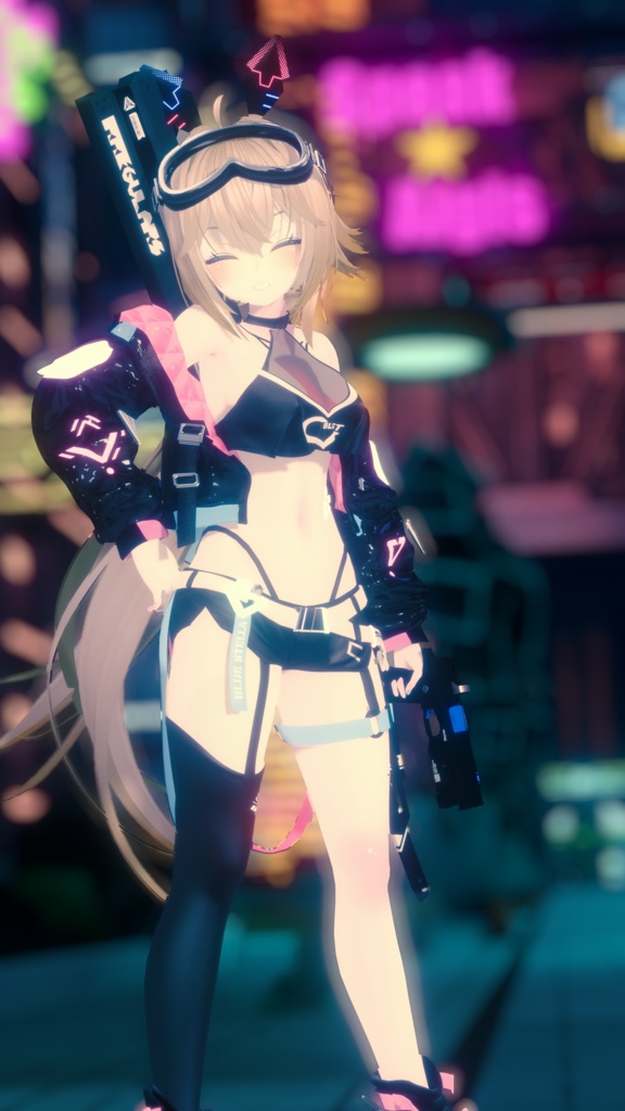 RabbitGear:Voltage 25アバター対応 #BLUESTELLA