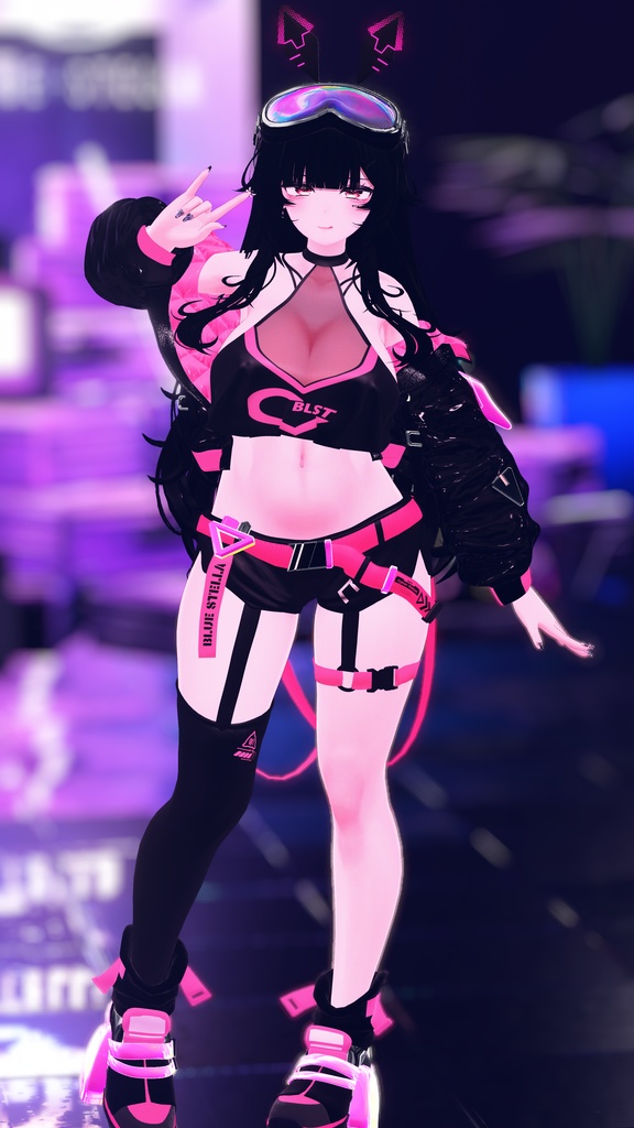 RabbitGear:Voltage 25アバター対応 #BLUESTELLA