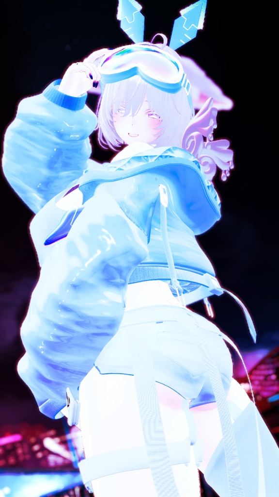 RabbitGear:Voltage 25アバター対応 #BLUESTELLA