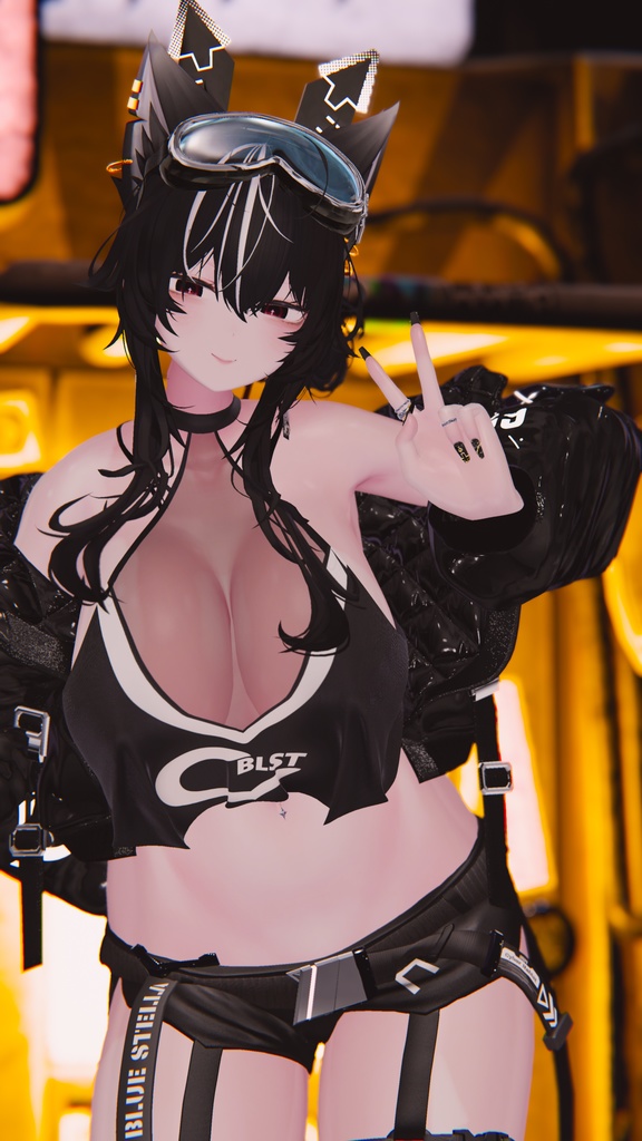 RabbitGear:Voltage 25アバター対応 #BLUESTELLA