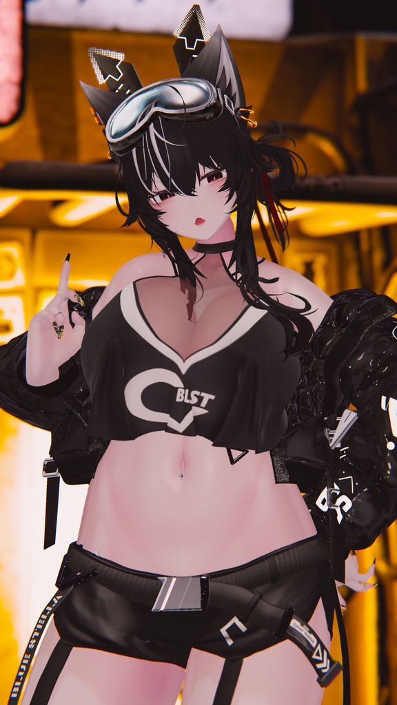 RabbitGear:Voltage 25アバター対応 #BLUESTELLA