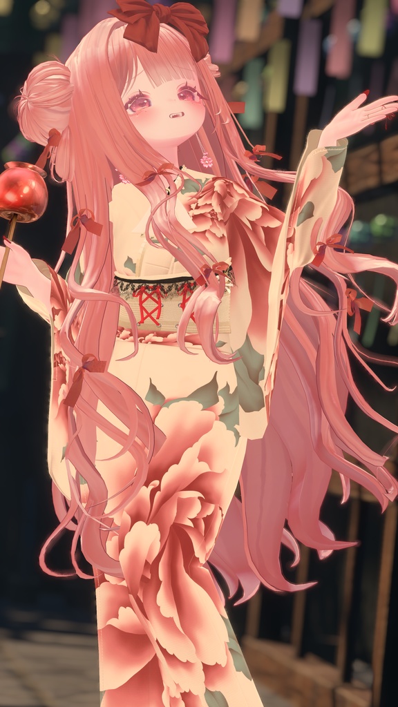 ふりふの浴衣 27アバター対応 #BLUESTELLA