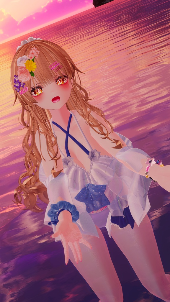 🫧『PoolParty』🫧 オリジナルヘア付き 17アバター対応 #BLUESTELLA