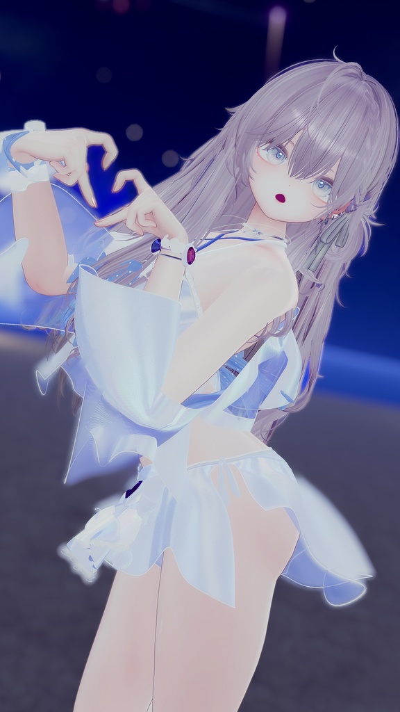 🫧『PoolParty』🫧 オリジナルヘア付き 17アバター対応 #BLUESTELLA