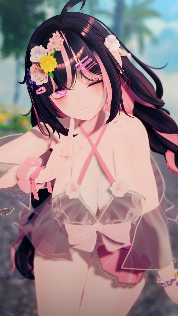 🫧『PoolParty』🫧 オリジナルヘア付き 17アバター対応 #BLUESTELLA