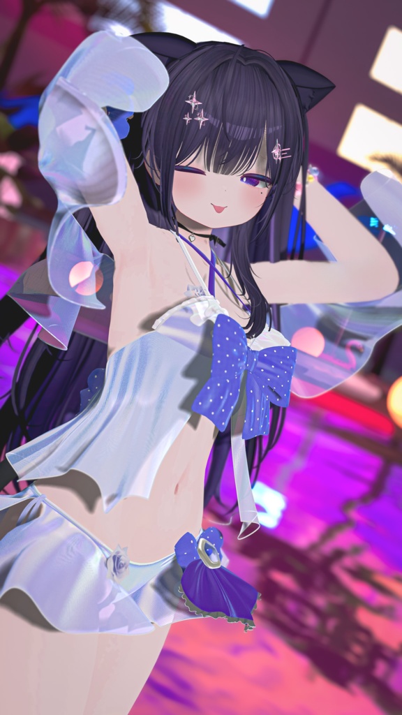 🫧『PoolParty』🫧 オリジナルヘア付き 17アバター対応 #BLUESTELLA