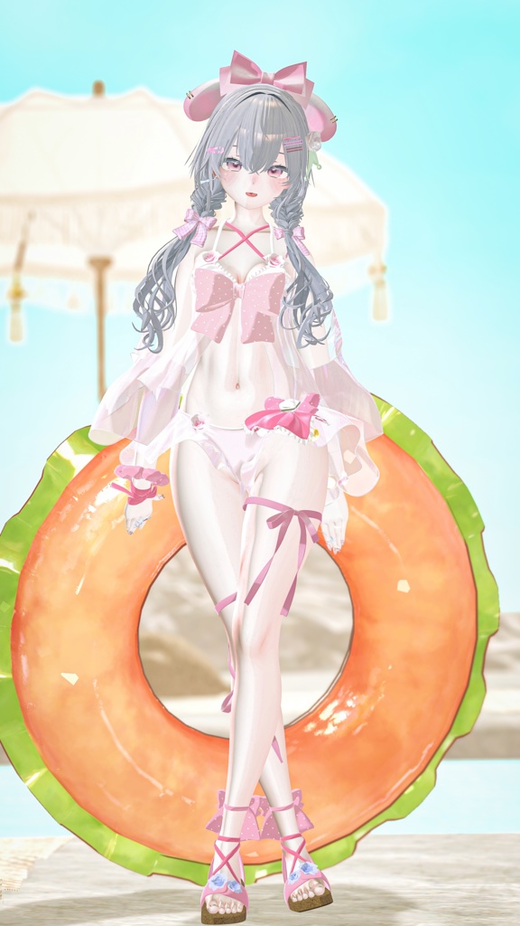 🫧『PoolParty』🫧 オリジナルヘア付き 17アバター対応 #BLUESTELLA