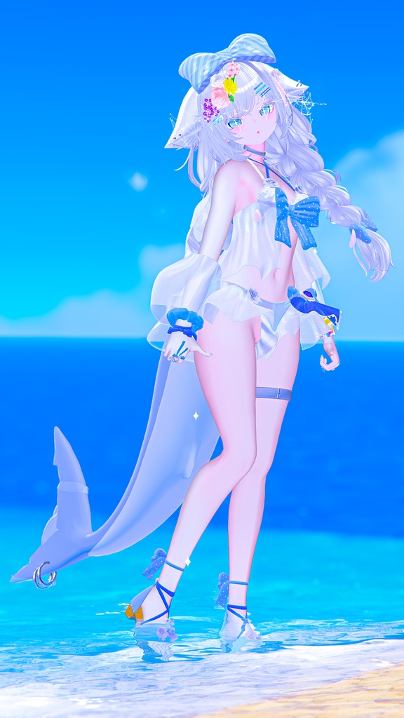 🫧『PoolParty』🫧 オリジナルヘア付き 17アバター対応 #BLUESTELLA