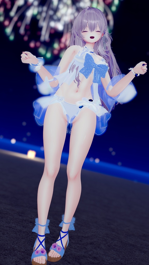 🫧『PoolParty』🫧 オリジナルヘア付き 17アバター対応 #BLUESTELLA