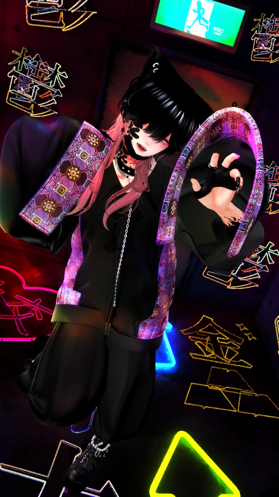 【 #Deorart モデル No.6】GOTHCHINA 16アバター対応 #BLUESTELLA