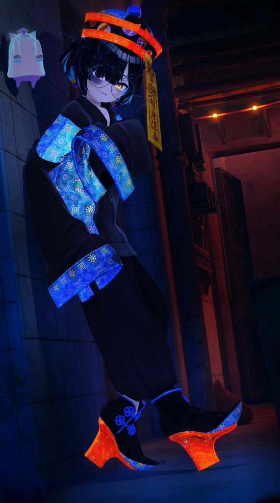 【 #Deorart モデル No.6】GOTHCHINA 16アバター対応 #BLUESTELLA