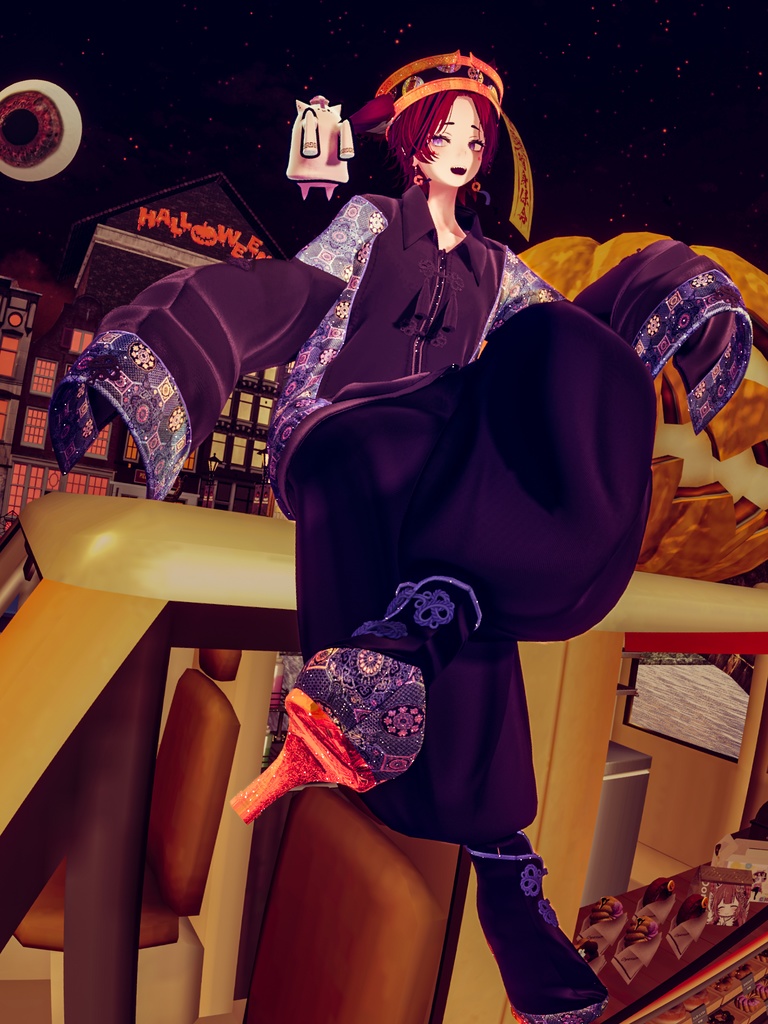 【 #Deorart モデル No.6】GOTHCHINA 16アバター対応 #BLUESTELLA