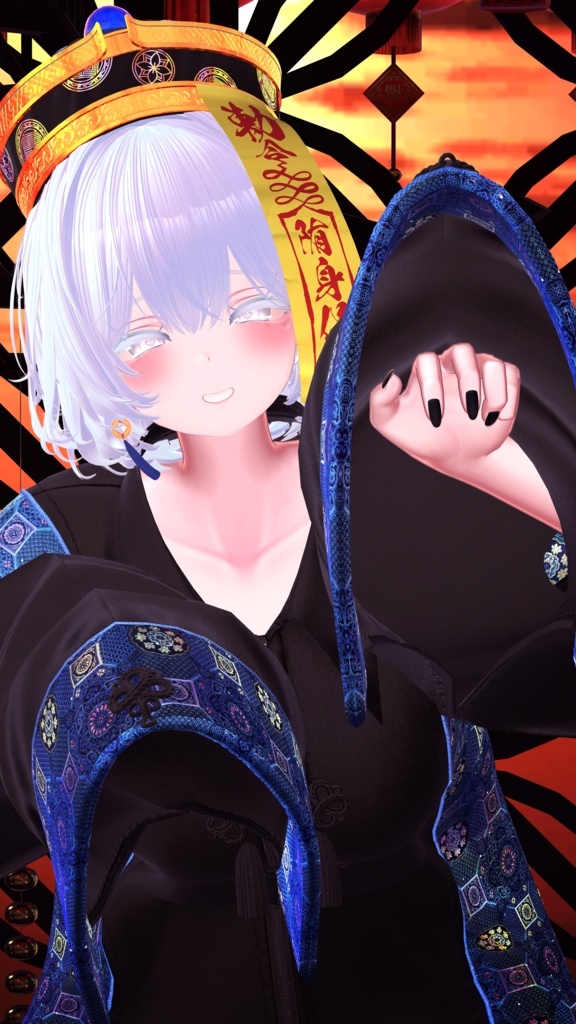 【 #Deorart モデル No.6】GOTHCHINA 16アバター対応 #BLUESTELLA