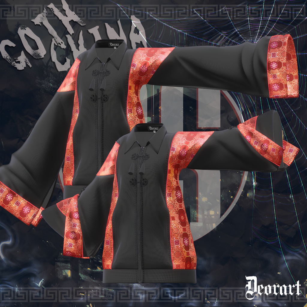 【 #Deorart モデル No.6】GOTHCHINA 16アバター対応 #BLUESTELLA