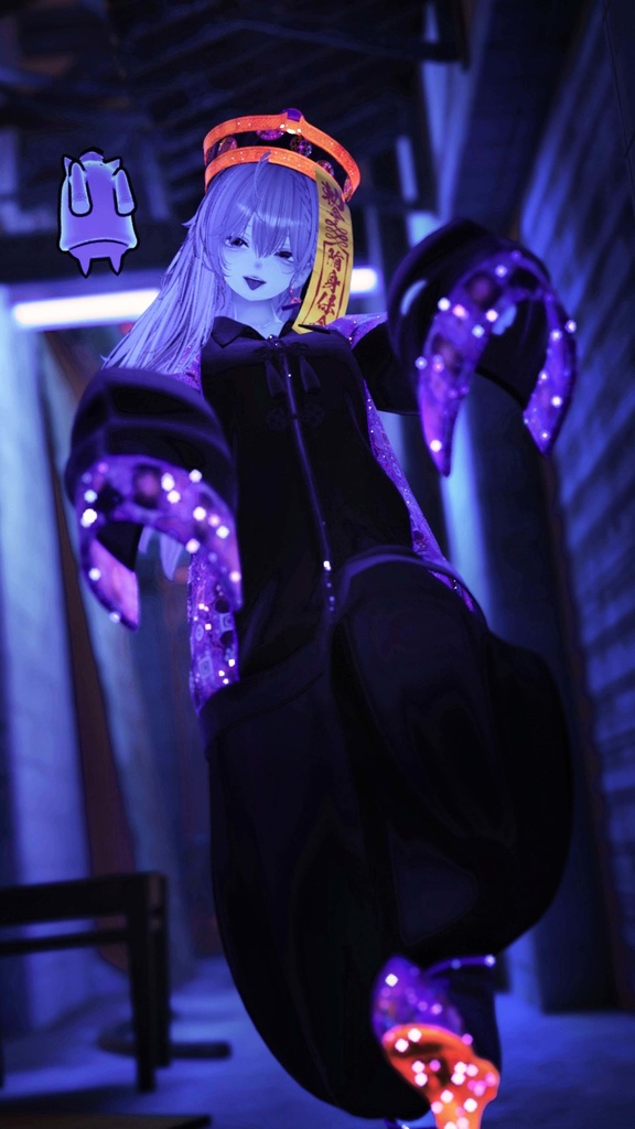 【 #Deorart モデル No.6】GOTHCHINA 16アバター対応 #BLUESTELLA