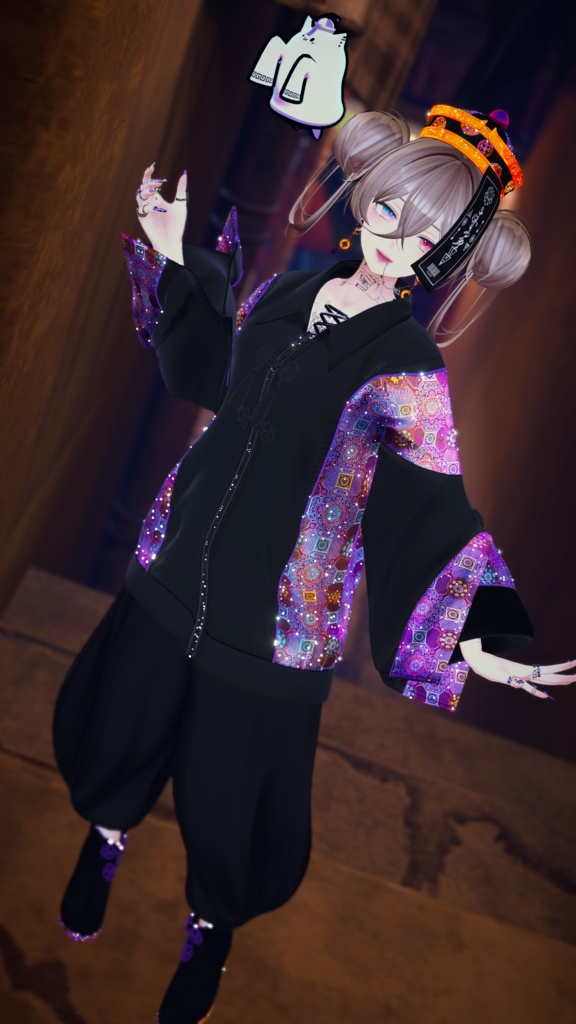 【 #Deorart モデル No.6】GOTHCHINA 16アバター対応 #BLUESTELLA