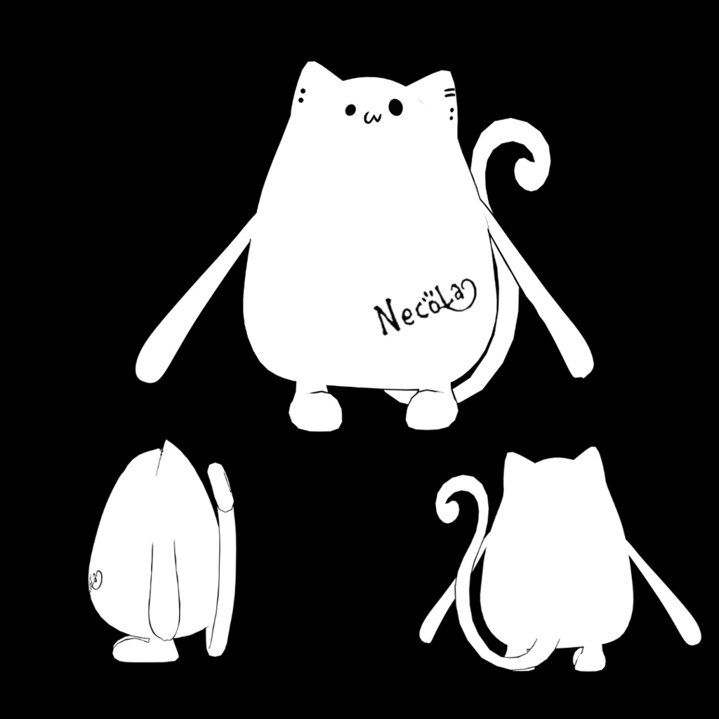 NECOLAアバター #Deorart 公式オリジナルキャラクター