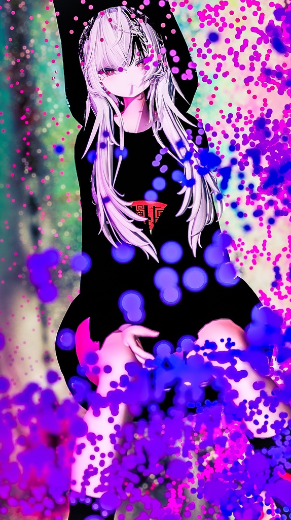 【 #Deorart モデル No.7】NoirCat  15アバター対応  #BLUESTELLA