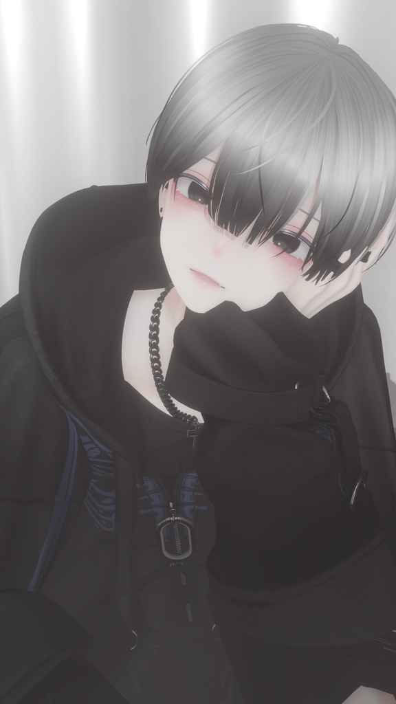 【オリジナル3Dモデル】彼方-Kanata-&此方-Konata- #BLUESTELLA