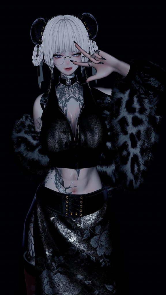 【Deorart モデル No.8】闇黒中華 11アバター対応 #BLUESTELLA