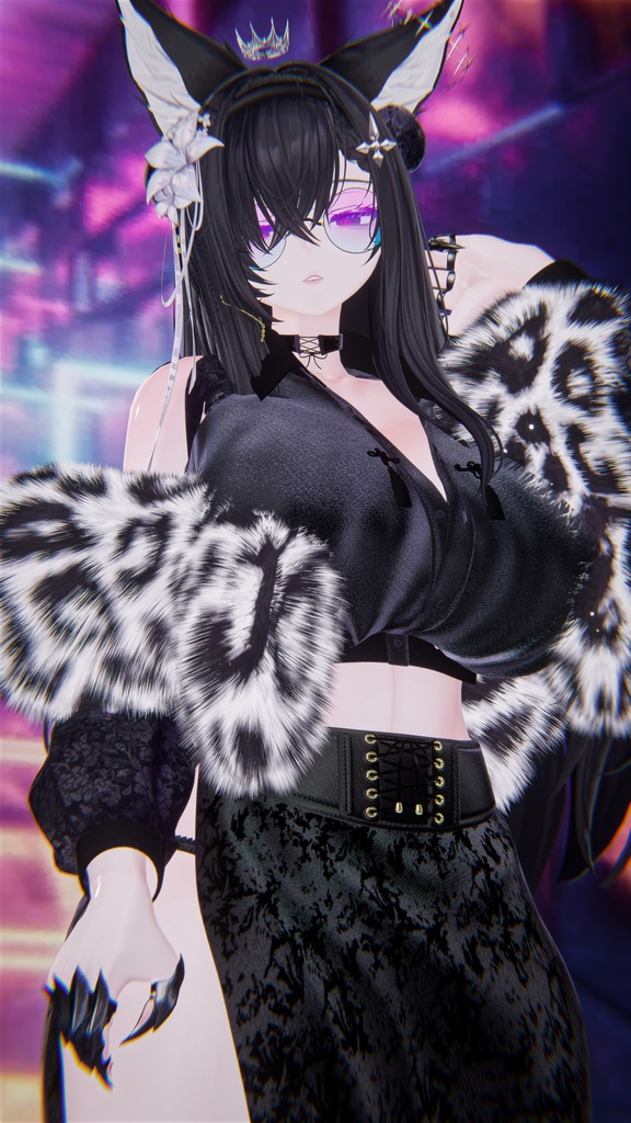 【Deorart モデル No.8】闇黒中華 11アバター対応 #BLUESTELLA