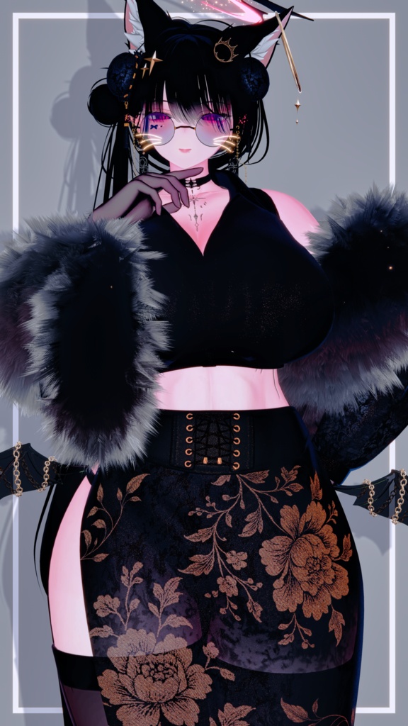 【Deorart モデル No.8】闇黒中華 11アバター対応 #BLUESTELLA