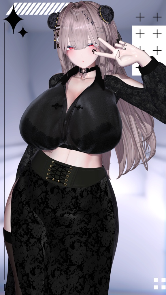 【Deorart モデル No.8】闇黒中華 11アバター対応 #BLUESTELLA