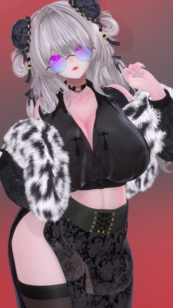 【Deorart モデル No.8】闇黒中華 11アバター対応 #BLUESTELLA