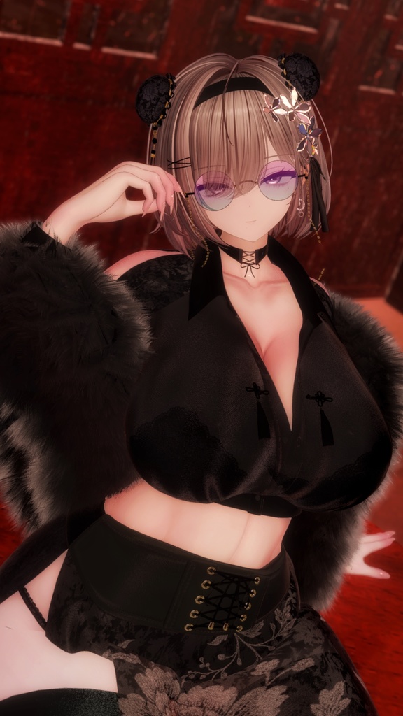 【Deorart モデル No.8】闇黒中華 11アバター対応 #BLUESTELLA