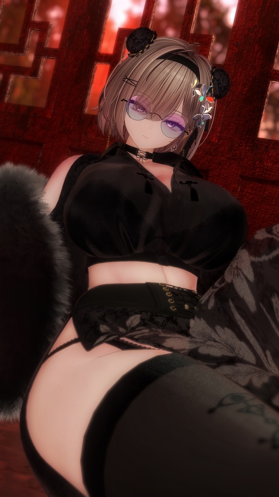 【Deorart モデル No.8】闇黒中華 11アバター対応 #BLUESTELLA