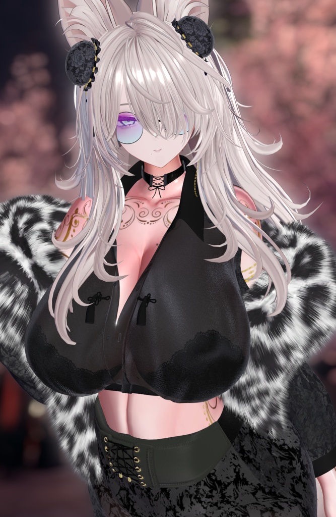 【Deorart モデル No.8】闇黒中華 11アバター対応 #BLUESTELLA