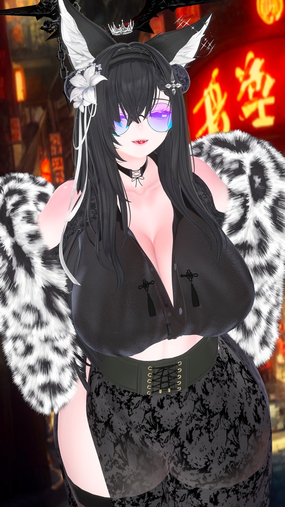 【Deorart モデル No.8】闇黒中華 11アバター対応 #BLUESTELLA