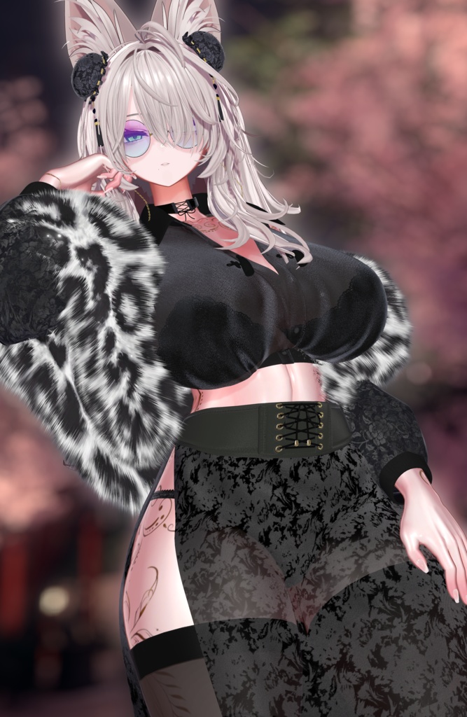 【Deorart モデル No.8】闇黒中華 11アバター対応 #BLUESTELLA