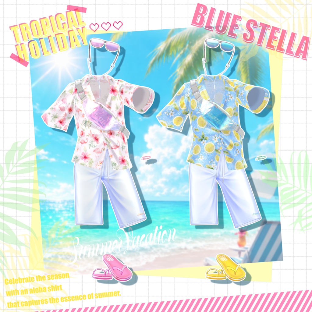 TROPICAL HOLIDAY #BLUESTELLA