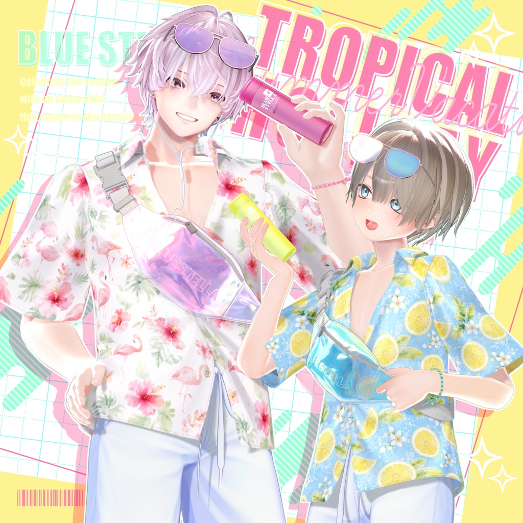 TROPICAL HOLIDAY #BLUESTELLA