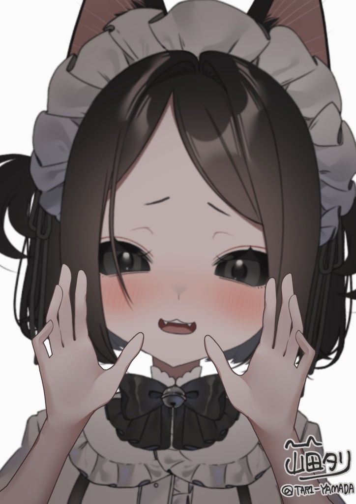 【手_素材】かけごえをするときの手の素材