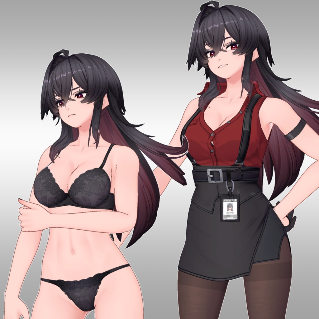 オリジナル3Dモデル 「Ms.セレーノ」