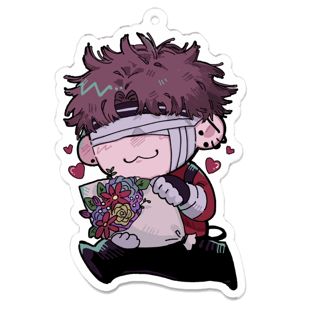 あの子に花束を届けるテオドールアクキー