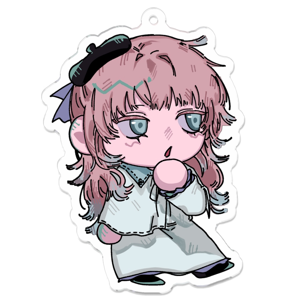 あの人を待ってるカリーナちゃんアクキー