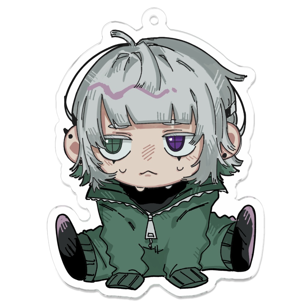あーあ。泣いちゃった アクキー