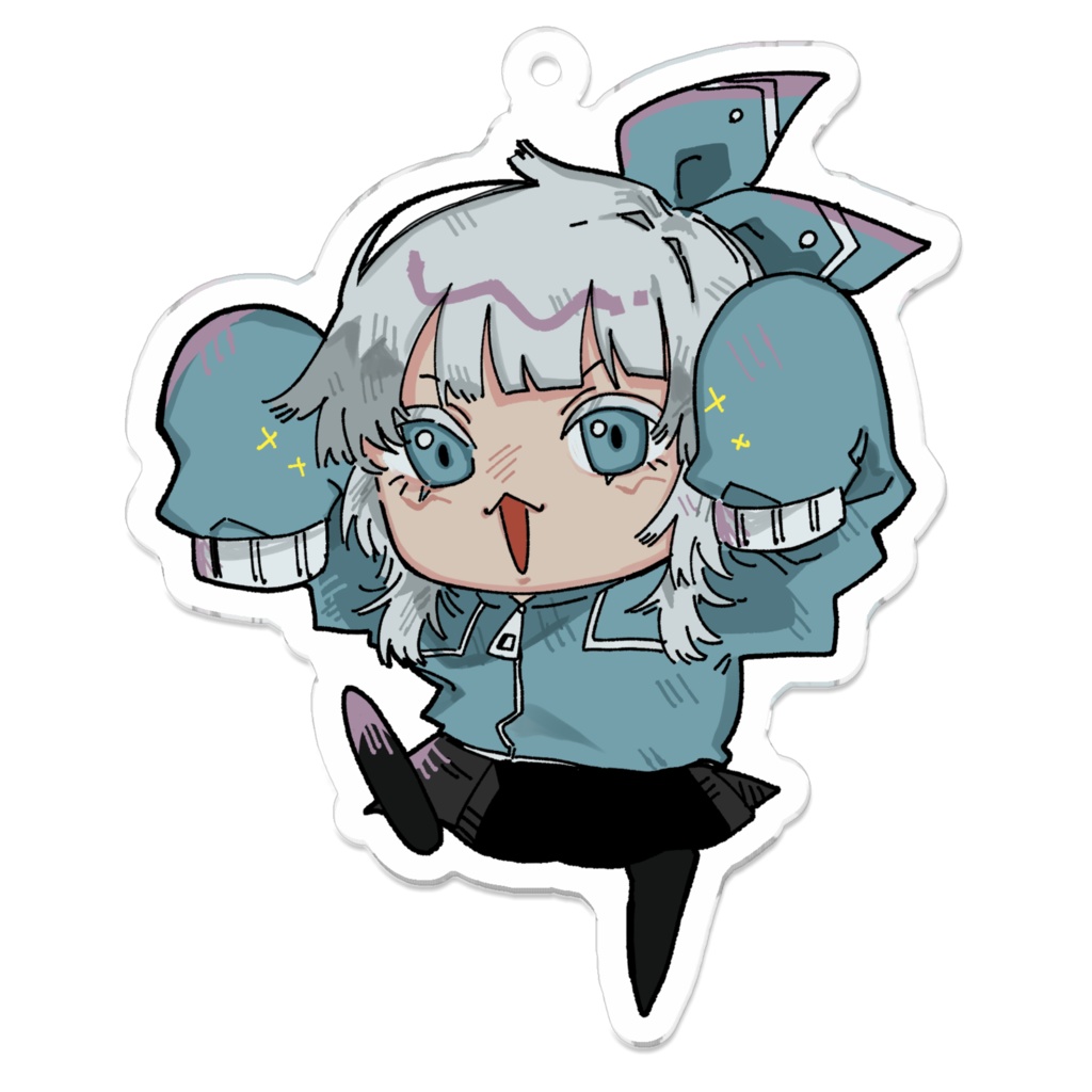 元気をあげたい扇子ちゃんアクキー