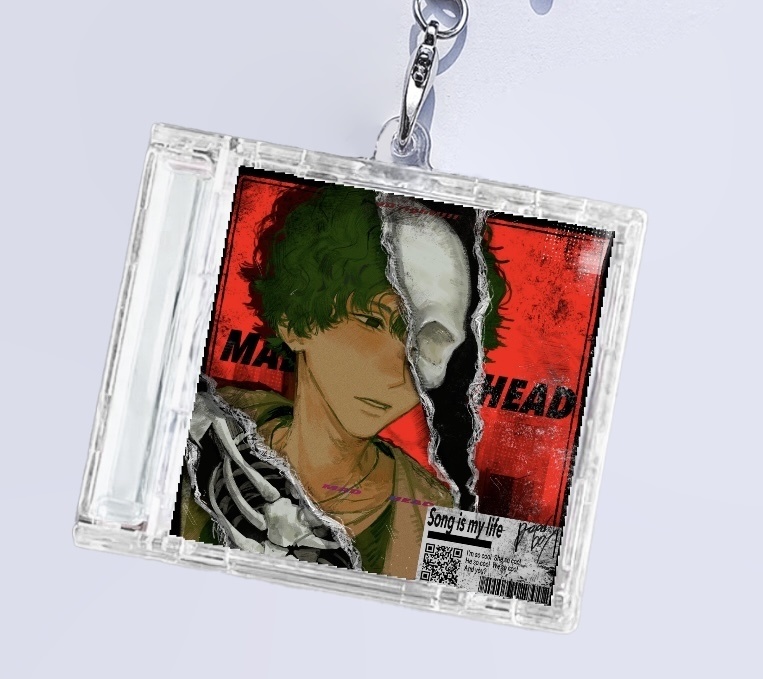 CD型 ストラップ【ランダム】【全3種】⚠︎必ず説明書きをお読みください