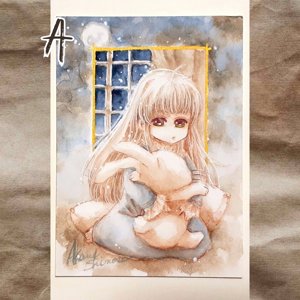 ATC原画(簡易額装付き)