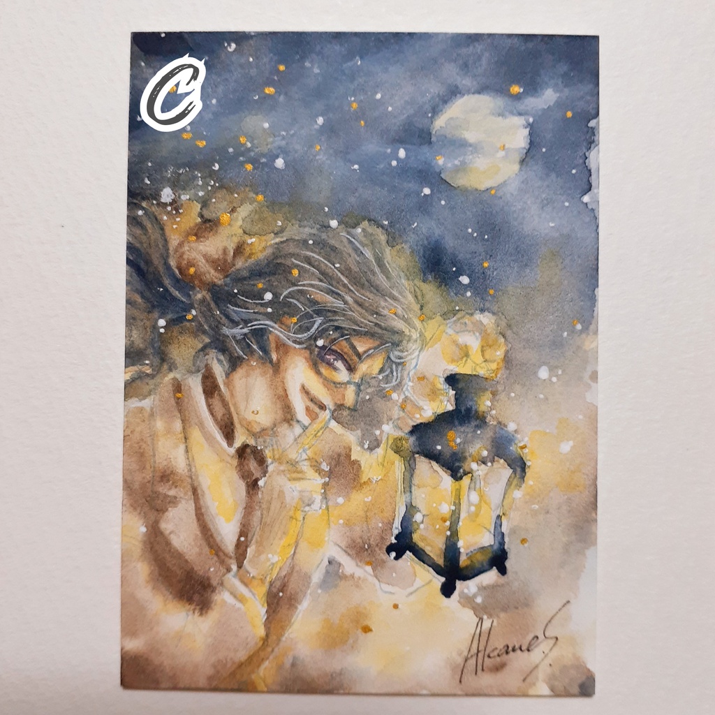 ATC原画(簡易額装付き)