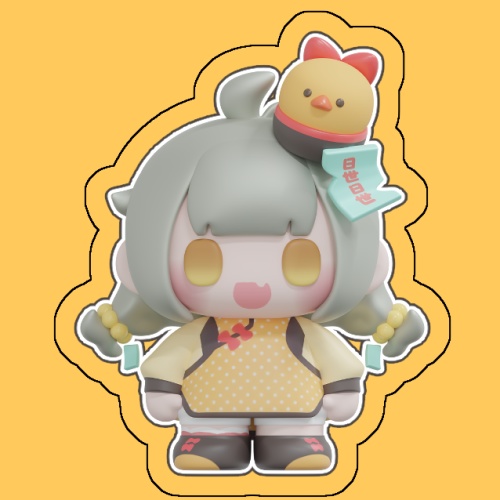 ヒヨコちゃんアクリルキーホルダー