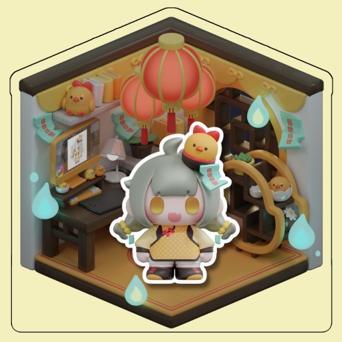 ヒヨコちゃんアクリルスタンド
